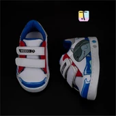 Trend Adımlar Mavi Cute Monster Işıklı İlk Adım Bebe Sneaker - 4