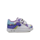 Trend Adımlar Lila Cute Monster Işıklı İlk Adım Bebe Sneaker - 1