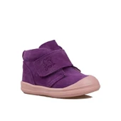 M2S Lila Cace Hakiki Deri Bebe Ortopedik Bot thumbnail 1