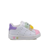 Trend Adımlar Pembe Işıklı İlk Adım Bebe Sneaker - 1