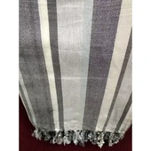 2 Adet Pamuk-Keten Peştemal (100x180)-Melisa - 1