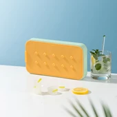 Pinmoo Ice Hazneli Silikon Buzluk- Yeşil/Sarı - 2