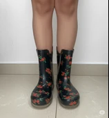 Potin Kadın Yağmur Botu 36-40 Kırmızı - 1