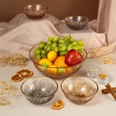 Fecra Mystic 5 Parça Kase ve Çerez Seti - 5