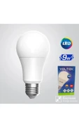 VOLTEK 9w Led Ampul - Beyaz Işık - 15 Adet thumbnail 2