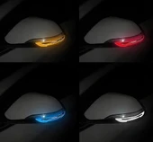 DİYARI FIRSAT Araba Ayna Çarpma Koruyucu Renkli Reflektif Şerit - 3