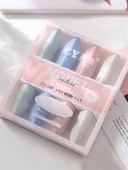 Monet Kawaii 4'lü Pastel Renk Fosforlu Kalem Seti Yumuşak Renkler - 1