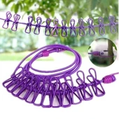 Mucit Home  Rüzgar Geçirmez Taşınabilir Açık Çamaşır  İpi thumbnail 5