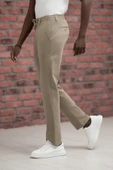 Regular Fit Likralı Penye Kumaş Beli İplikli Ve Lastikli Jogger Pantolon thumbnail 2