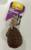 Gimdog Pinecone TPR, Çekiştirmeli Köpek Oyuncağı Kahve 30 cm - 2