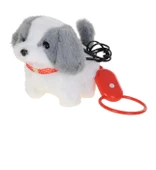 Pilli Kumandalı Sesli Yürüyen Krem Peluş Köpek - 1