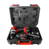 Rodex Akülü Darbeli Matkap (Kömürsüz Motor) RPX2360F 2X 2.0Ah ÇANTALI AKSESUARLI - 3