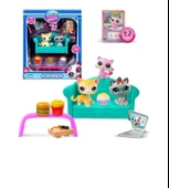 Littlest Pet Shop LPS Minişler Seri 3 Diner Dash Oyun Paketi Seti - 1