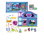 Littlest Pet Shop LPS Minişler Delüks Büyük Miniş Evi - 4 Figürlü ve 20 Aksesuarlı - 1