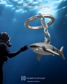 Metalmorphose Moving Shark Anahtarlık - 5