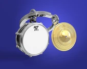 Metalmorphose Davul Anahtarlık - 2