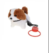 Pilli Kumandalı Sesli Yürüyen Kahverengi Köpek - 1