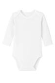 Uzun Kollu Erkek Bebek Çıtçıtlı Body - 2