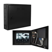 Novacom 45x35x10 Cm Dik Tip Gri Monitör Takılabilen Dvr Kabini - 1