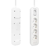 Vea VE-NOVA104 A Class 4'lü Anahtarlı 1.5 Metre Grup Priz - 2