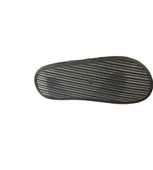 YAZKIŞ Kadın Siyah platin Çift Tokalı parlak Kumaş Terlik thumbnail 10