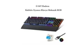 Hadron G507 Kablolu Oyuncu Klavye Mekanik Blue Switch Rgb Q Siyah - 2