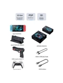 M20 Pro Taşınabilir Retro Atari, Oyun Konsolu, IPS 7 Inç Geniş Ekran, Çift Kol, Çift Tabanca, 128 GB thumbnail 3