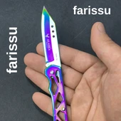 Alaska SDR-13X Gökkuşağı Katlanır Çakı - Ultra Hafif (42 gr), 165mm Kompakt EDC Bıçak - 3