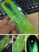 Eagenset Çapari Poşet Sim Ultraviyole Uv Neon Yeşil Balık Sırtı Kırçıl 1 mm 35 Metre - 1