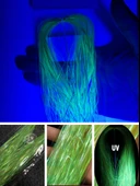 Eagenset Çapari Poşet Sim Ultraviyole Uv Neon Yeşil Balık Sırtı Kırçıl 1 mm 35 Metre - 6