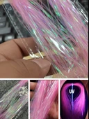 Eagenset Çapari Poşet Sim Ultraviyole Uv Neon Açık Pembe Balık Sırtı Kırçıl 1 mm 35 Metre thumbnail 1