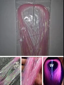 Eagenset Çapari Poşet Sim Ultraviyole Uv Neon Açık Pembe Balık Sırtı Kırçıl 1 mm 35 Metre thumbnail 3