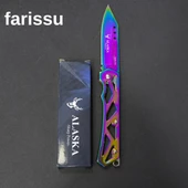 Alaska SDR-13X Gökkuşağı Katlanır Çakı - Ultra Hafif (42 gr), 165mm Kompakt EDC Bıçak - 1