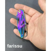 Alaska SDR-73X Mini Gökkuşağı Katlanır Çakı - Ultra Kompakt EDC Bıçak, 49 gr Hafiflik - 3