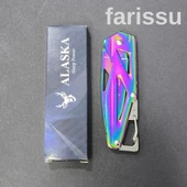 Alaska Mini Gökkuşağı Katlanır Çakı - Ultra Kompakt, Şık ve Çok Amaçlı Cep Bıçağı - 6