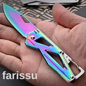 Alaska Mini Gökkuşağı Katlanır Çakı - Ultra Kompakt, Şık ve Çok Amaçlı Cep Bıçağı - 1