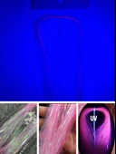 Eagenset Çapari Poşet Sim Ultraviyole Uv Neon Açık Pembe Balık Sırtı Kırçıl 1 mm 35 Metre thumbnail 5