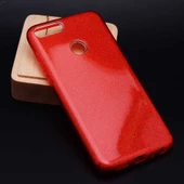 Huawei P Smart Kılıf Zore Shining Simli Silikon Kılıf thumbnail 4