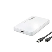 Hdd Kutu Usb3.0 Plastik Sata 2.5" Beyaz HDX1752 - 1