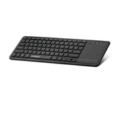 Bluetooth + Wıreless Klavye + Touch Pad Q Siyah HDX2505 - 1