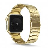 Apple Watch 44mm Uyumlu Kordon KRD-48 Metal Kordon - 3