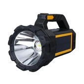 Powermaster W5190 Solar Şarjlı El Feneri Uzun Mesafe Işıldak thumbnail 1