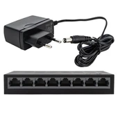 TP-Link LS1008G 8 Port Masaüstü Gigabit Desktop Switch - 10/100/1000Mbps - 2