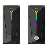 Lenovo Lecoo DS104 Kablolu Usb + 3.5Mm Jack 6W 80dB Rgb Işıklı 1+1 Gaming Speaker - Hoparlör - 2