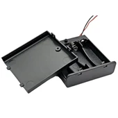 Powermaster  4'lü AA Kapaklı Switch'li Pil Yuvası (IC-233F) - 4