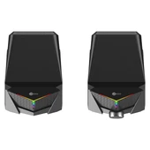Lenovo Lecoo DS104 Kablolu Usb + 3.5Mm Jack 6W 80dB Rgb Işıklı 1+1 Gaming Speaker - Hoparlör - 4