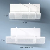 TriLine Split Klima Çarpma Önleyici Hava Kalkanı Ayarlanabilir Delikli Klima Siperliği Aparatı thumbnail 4