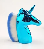 Mavi Unicorn Manikür Toz Fırçası Allık ve Makyaj Fırçası - 1