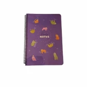 Keskin 17*24 100 Yp.Çizgili Spr.Sert Kareli Kap.Sevimli Hayvanlar Defter 418921-99 - 4