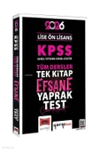 Yargı 2026 Kpss Gy Gk Önlisans Yaprak Test - 1